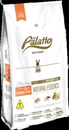 Pet Palatto Natural Essence Cães Raças Pequenas Mini 10,1kg