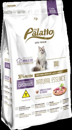 Pet Palatto Natural Essence Gatos Castrados 3Kg