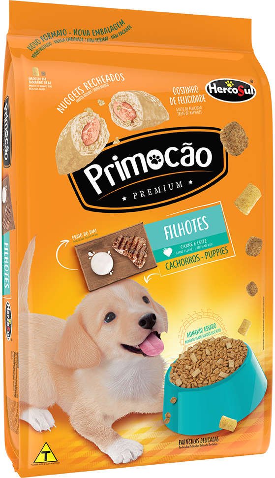 Primocão Filhotes Carne e Leite 10kg
