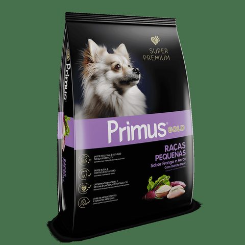 Primus Gold Super Premium Cães Raças Pequenas 3kg