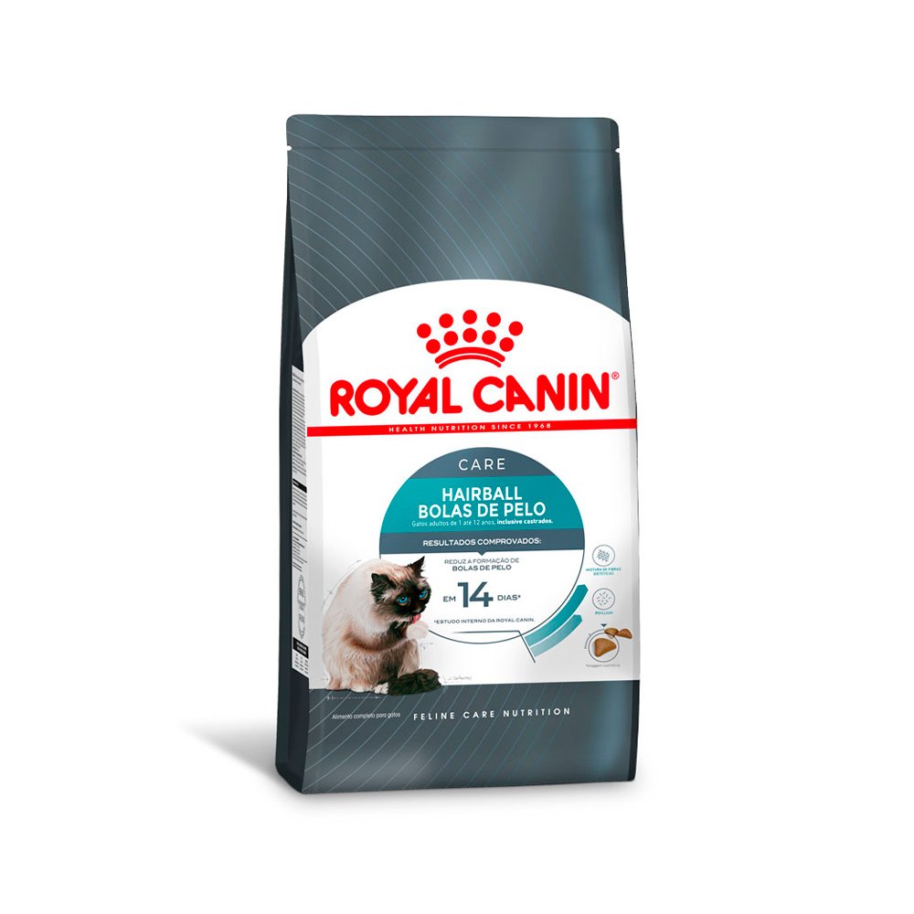 Ração Royal Canin Hairball Care para Gatos Adultos, 1,5kg