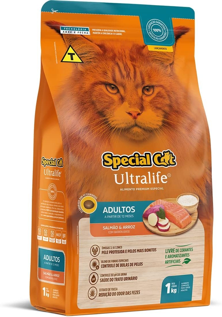 Special Cat Ultralife Adultos Salmão 1kg