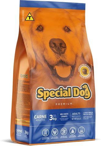 Special Dog Adulto Raças Peq Carne 3kg