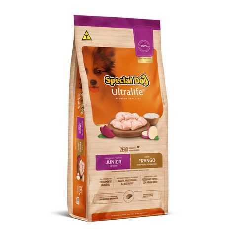 Special Dog Ultra Adl Rç Peq Junior Frango 1kg
