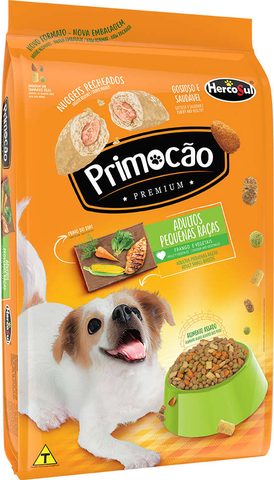 Primocão Premium Pequenas Raças Frango E Vegetais 1kg